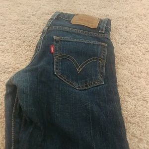 Levis 510 deep blue like new